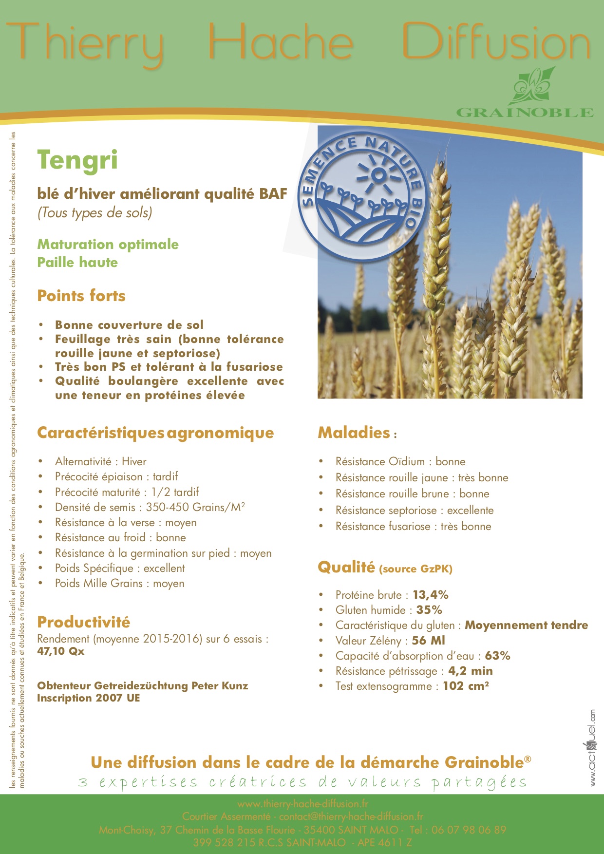 TENGRI THD bio